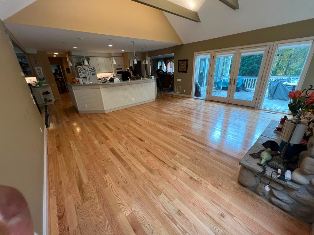 Flooring transformation - after